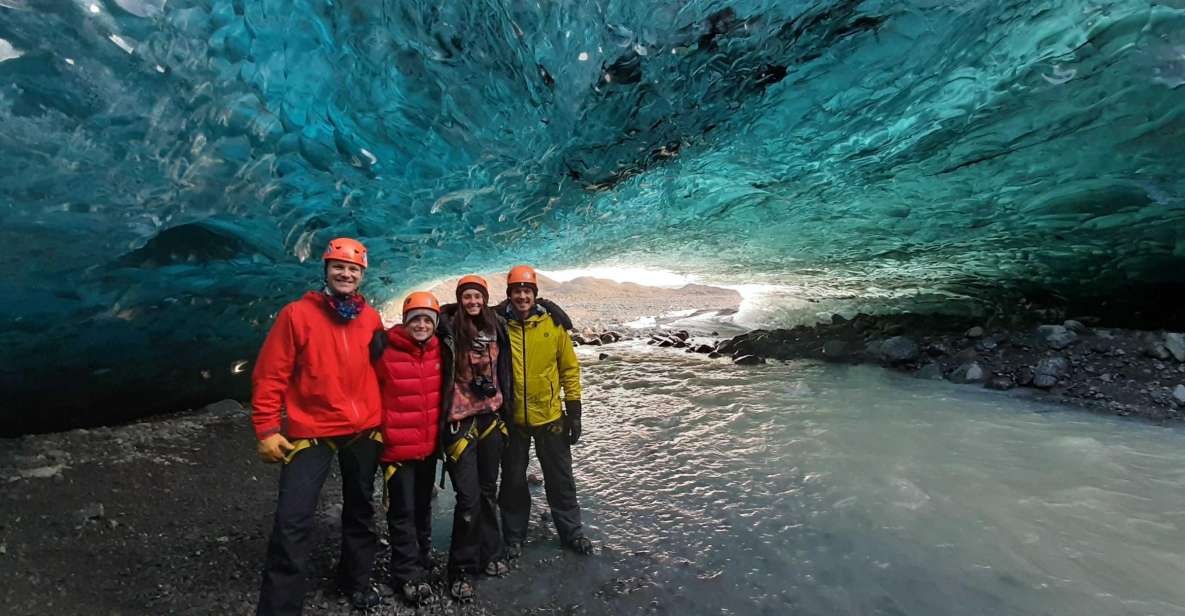 From Jökulsárlón: Crystal Blue Ice Cave Super Jeep Tour