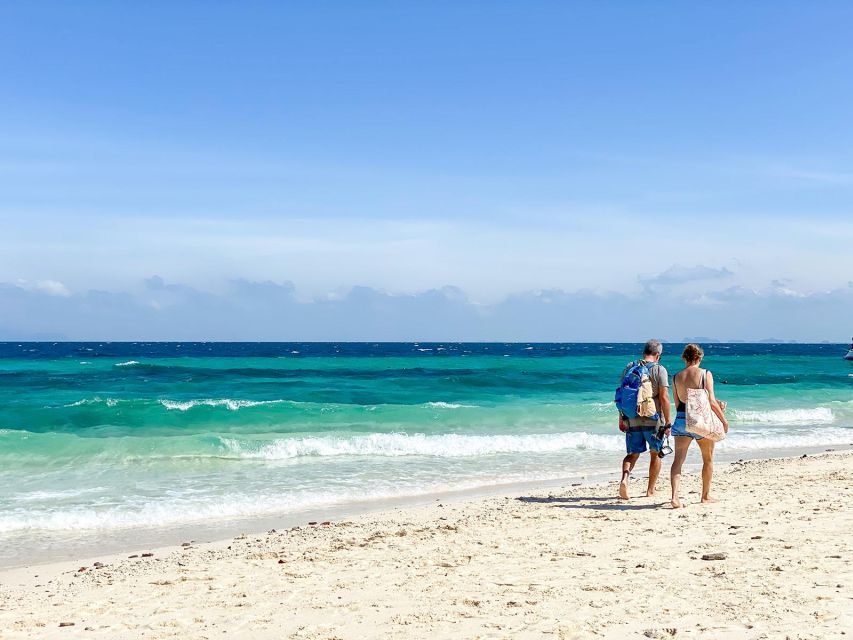 From Khao Lak: Bamboo & Phi Phi Islands, & Maya Bay Day Trip