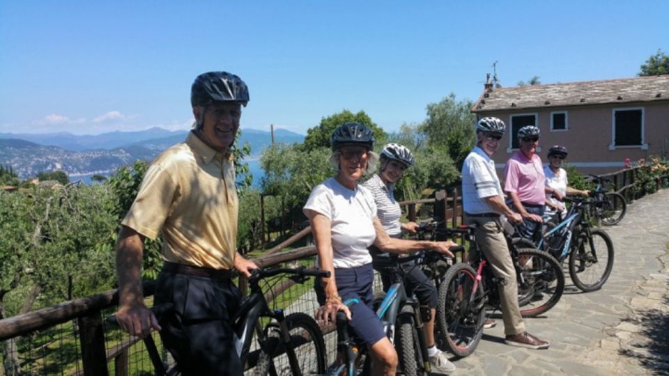 From La Spezia: Guided Mountain E-Bike Tour in Cinque Terre