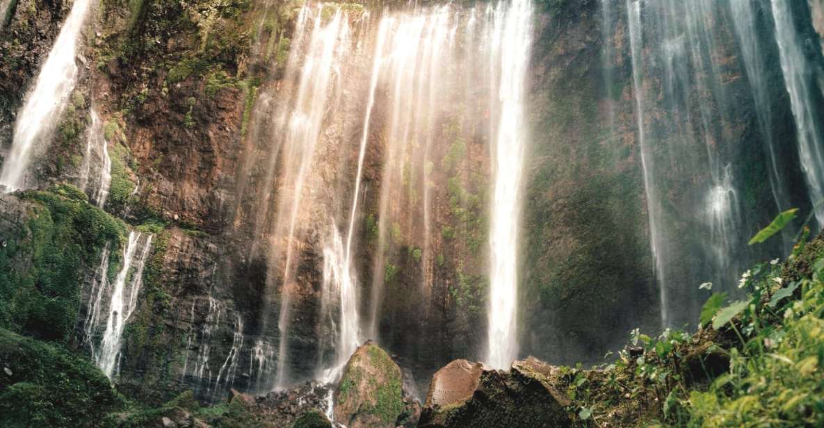 From Malang or Surabaya: Private Tumpak Sewu Waterfall Tour