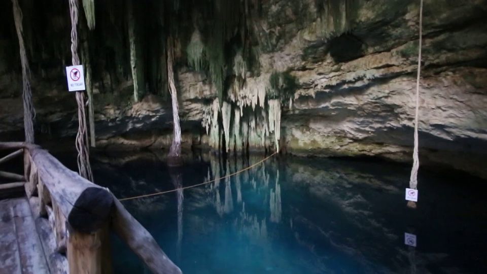 From Mérida: Day Trip to Cenotes De Santa Barbara With Food