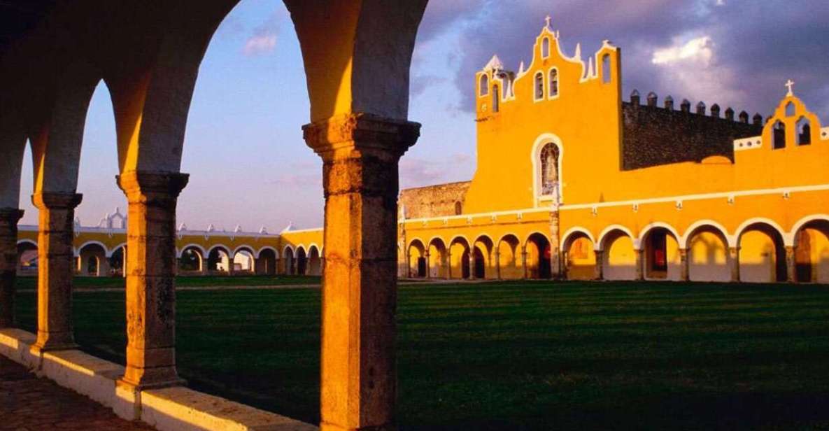 From Merida: Izamal and Valladolid Guide Tour & Yucatan Meal