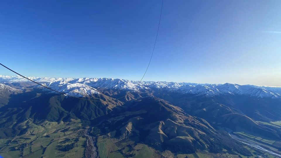 From Methven: Hot Air Balloon Flight in Canterbury With Wine