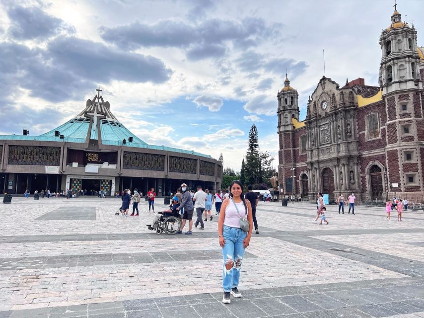 From Mexico City: Guadalupe Shrine and Teotihuacan Pyramids