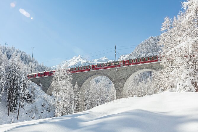 From Milan: St. Moritz and Panoramic Bernina Express Tour