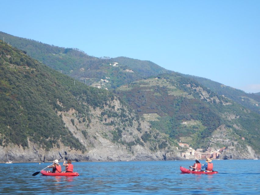 From Monterosso: Cinque Terre Kayak Tour