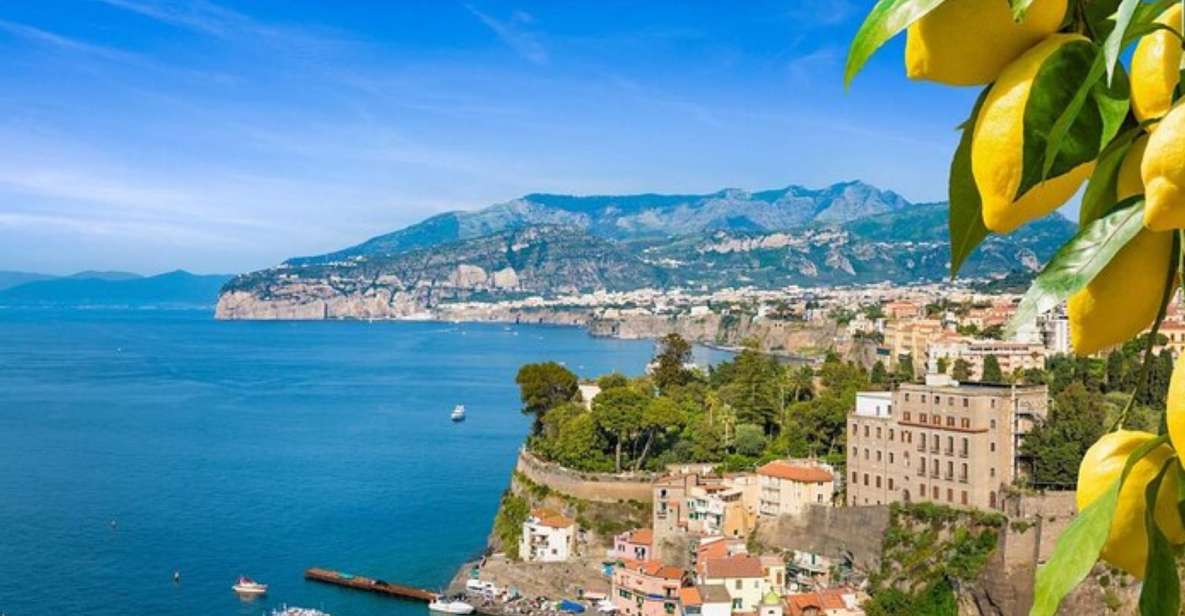 From Naples: Amalfi Coast, Sorrento, and Pompeii Tour