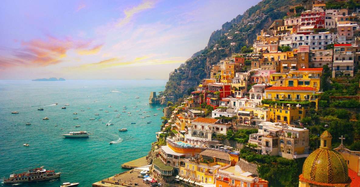 From Naples: Day Trip to Positano, Amalfi, and Ravello