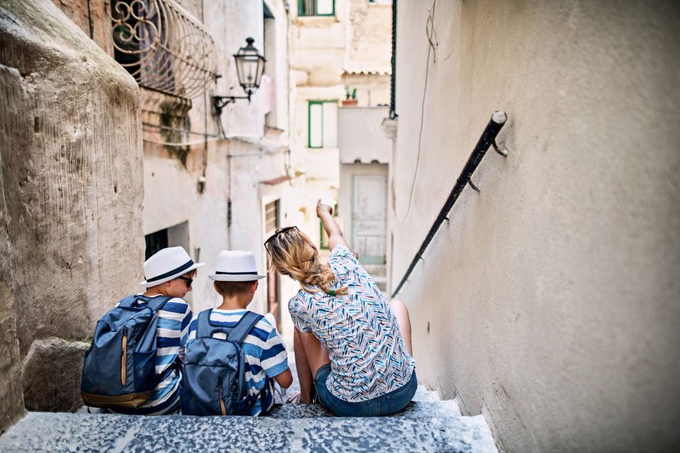 From Naples: Ferry Boat Ticket to Amalfi and Positano