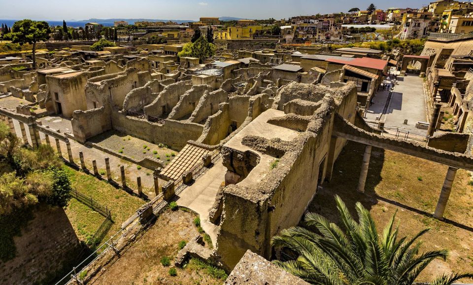 From Naples: Herculaneum, Vesuvius, and Pompeii Trip