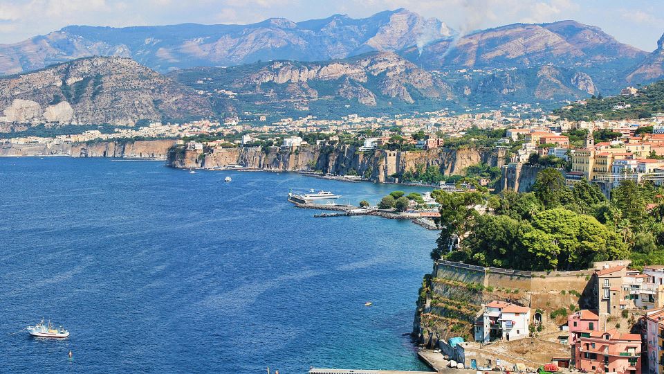 From Naples: Sorrento, Pompeii, Amalfi Coast Shore Excursion