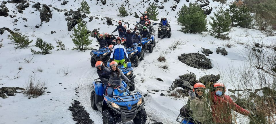 From Nicolosi: Mount Etna Quad Volcano Tour