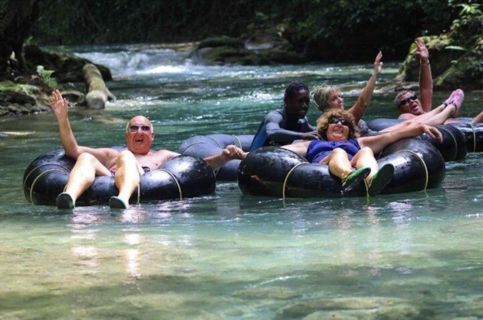 From Ocho Rios: Combo Blue Hole & River Tubing Tour