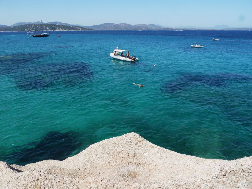 From Olbia: Dinghy Tour With Snorkeling to Tavolara Island