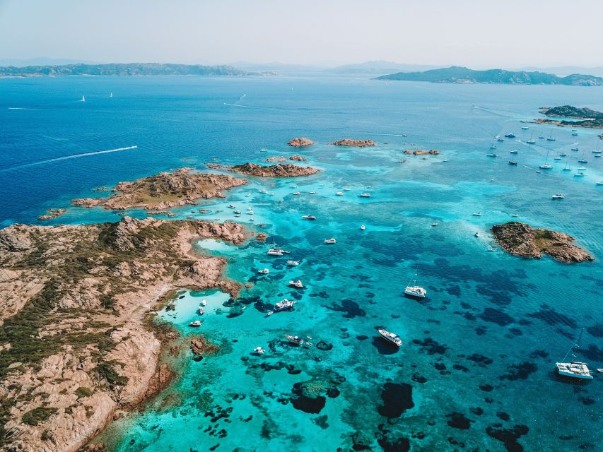 From Palau: La Maddalena Full-Day Archipelago Catamaran Tour