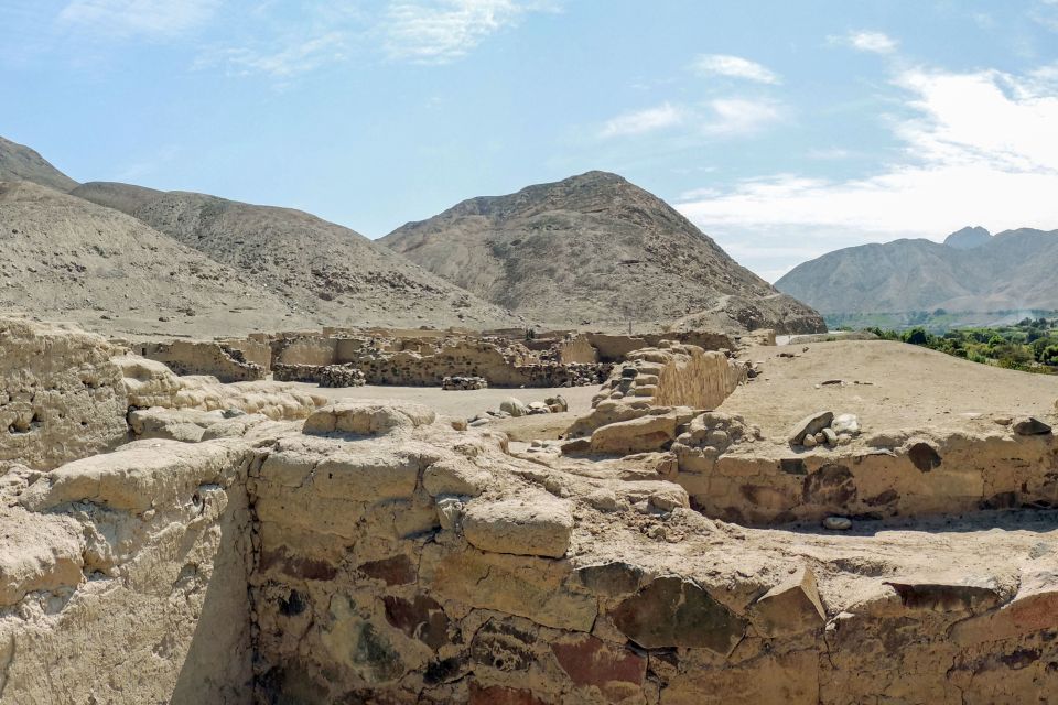 From Paracas: Tambo Colorado Inca Complex Tour