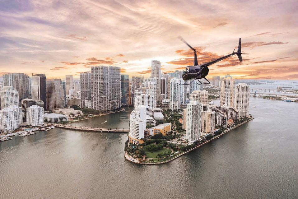 From Pembroke Pines: Helicopter Tour Over Miami