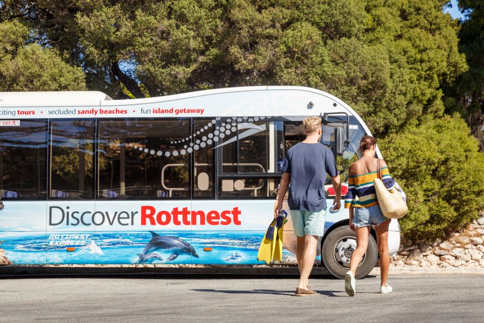 From Perth: Rottnest Island Ferry & Bus Tour