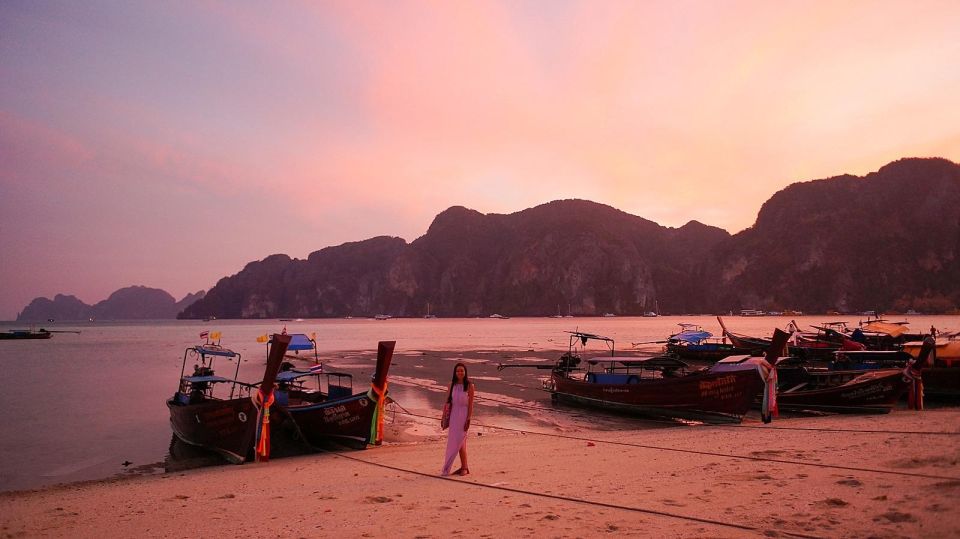 From Phi Phi: Sunset & Bioluminescent Plankton Snorkel Tour