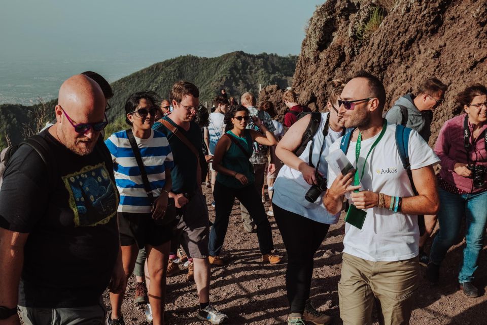 From Pompeii: Mount Vesuvius Guided Tour With Transfer