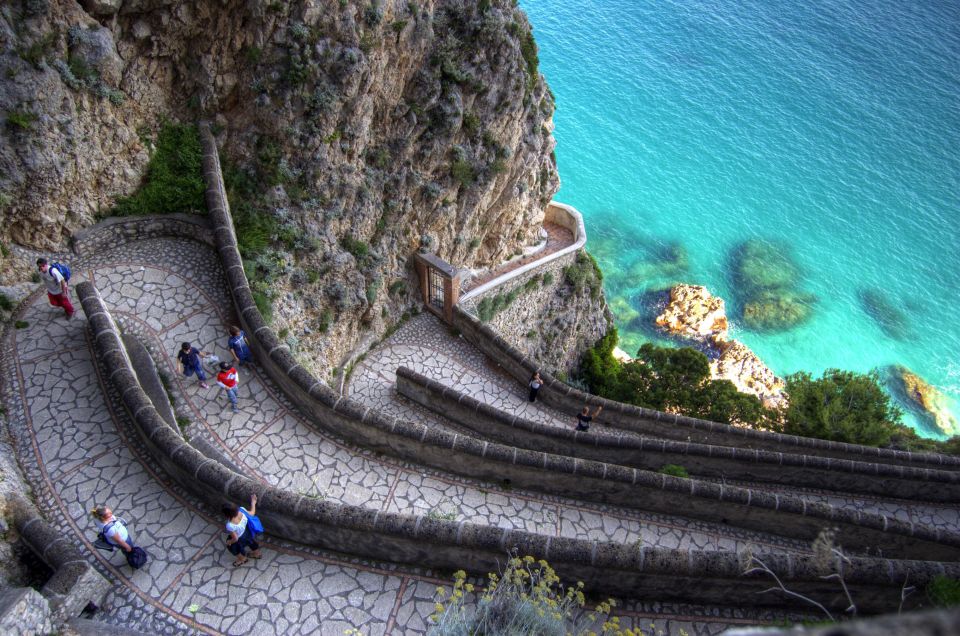 From Pompeii: Shared Tour of Capri