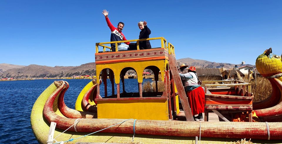 From Puno: 3-Hour Uros Floating Islands Tour