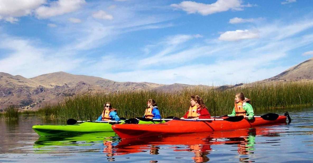 From Puno || Kayak Tour to the Uros Islands || Full Day ||