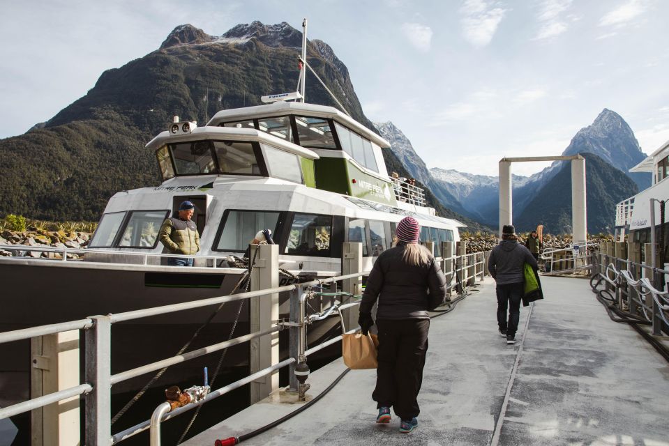 From Queenstown: Milford Sound Cruise and Scenic Drive