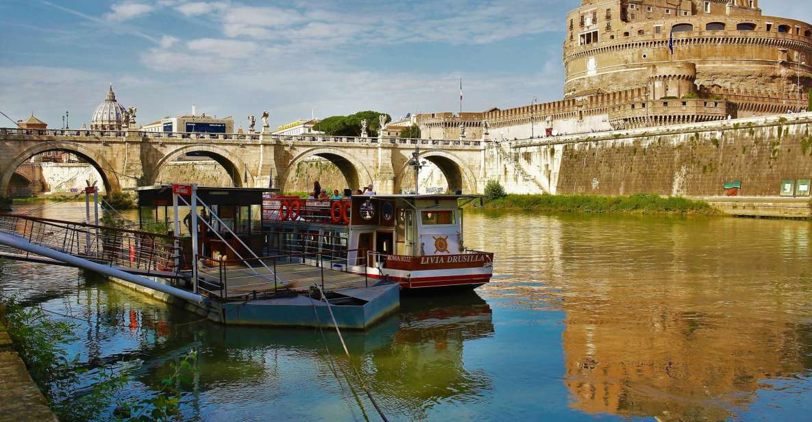 From Rome: Evening Cruise With Wine & Snacks on Tiber River - Overview of the Evening Cruise