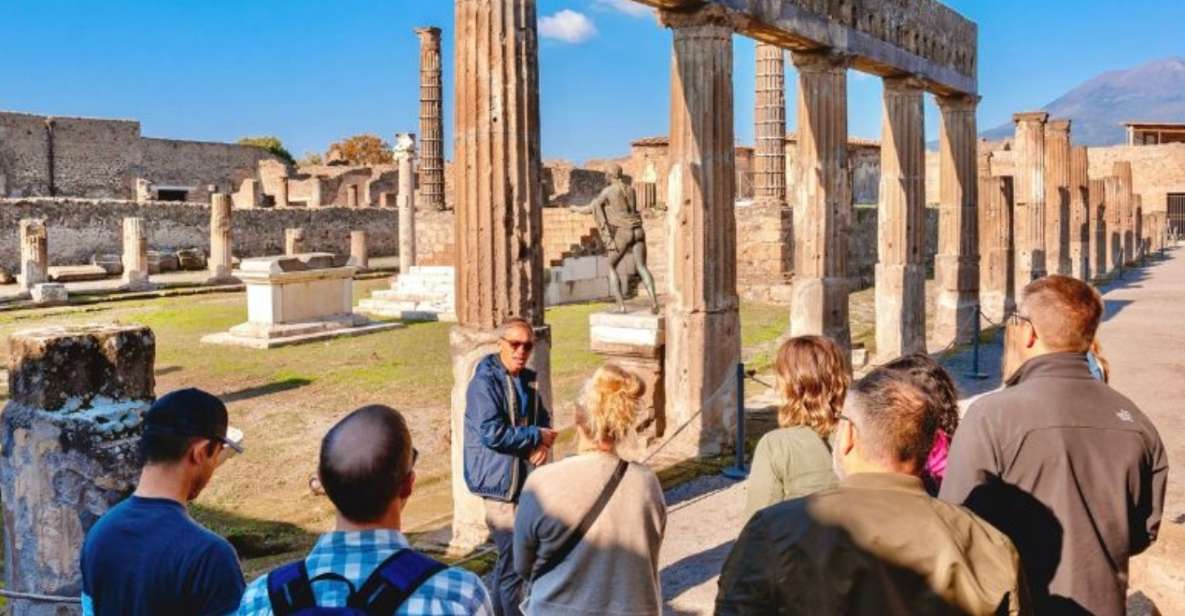 From Rome: Pompeii and Sorrento Day-Trip in a Small Group