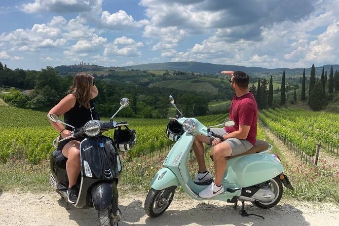 From San Gimignano: Tuscany Vespa Tour With Lunch & Wine Tasting