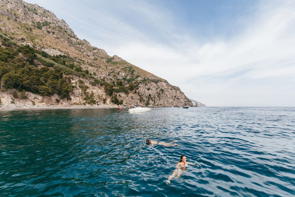 From Sorrento: Amalfi and Positano Full-Day Trip by Boat