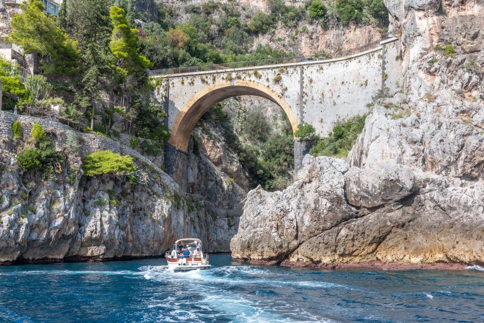 From Sorrento: Amalfi Coast Full-Day Trip by Boat