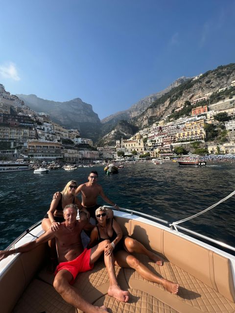 From Sorrento: Amalfi Coast Private Boat Tour With Skipper