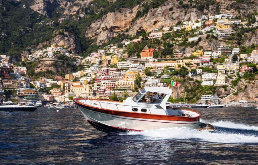 From Sorrento: Boat Tour to Capri With Prosecco and Lunch
