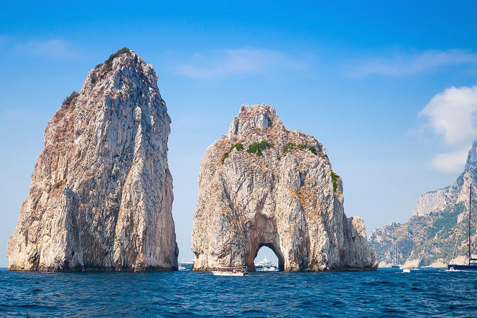 From Sorrento to Capri and Positano: Private Boat Tour