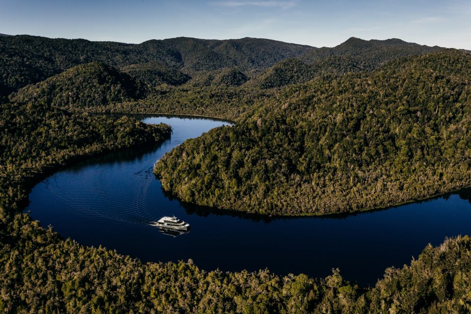 From Strahan: Evening Dinner Cruise on the Gordon River