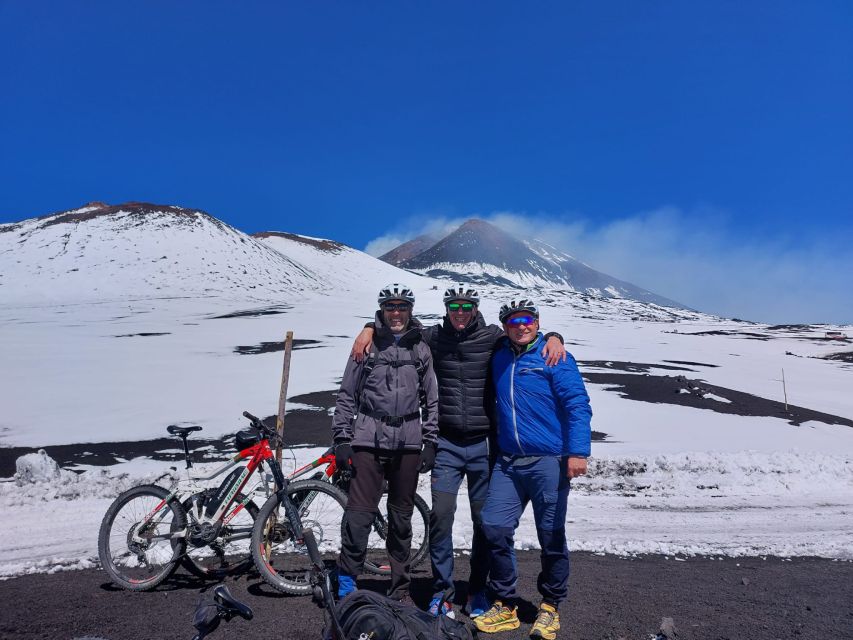 From Taormina: Cycling Tour to the Top of Mount Etna