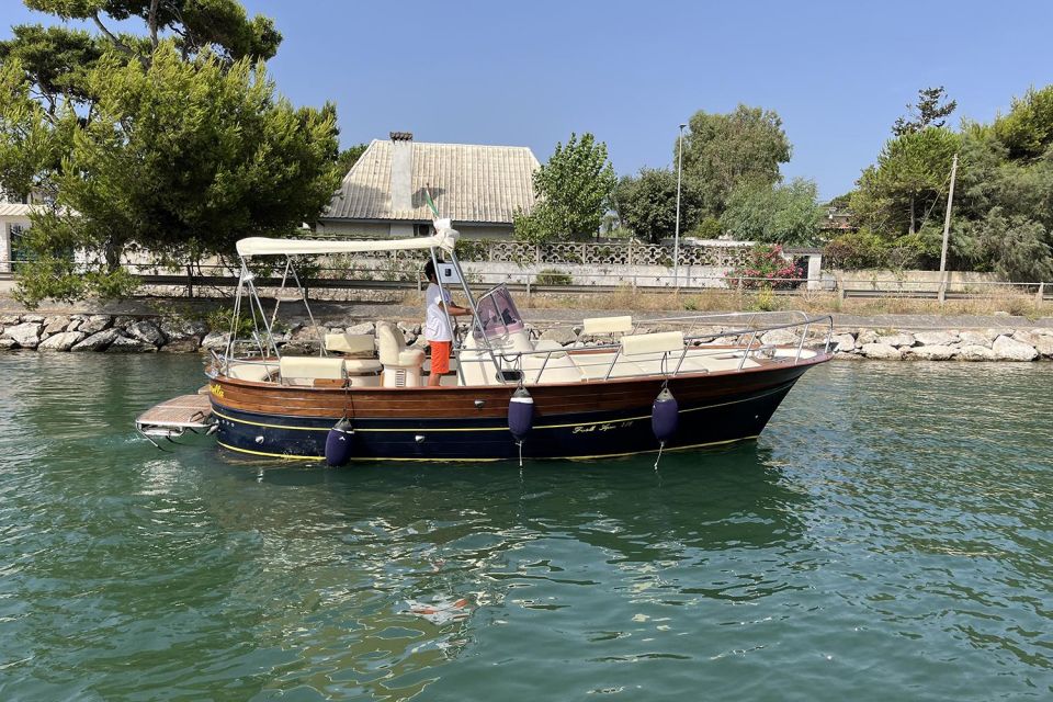 From Terracina: Circeo Caves Boat Trip With Snorkeling