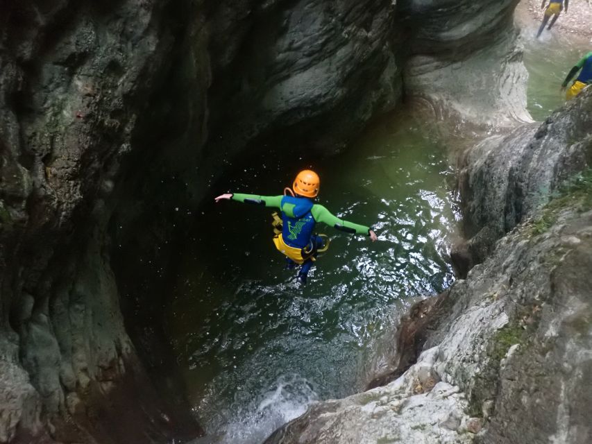 From Tignale: Canyoning Tour for Beginners