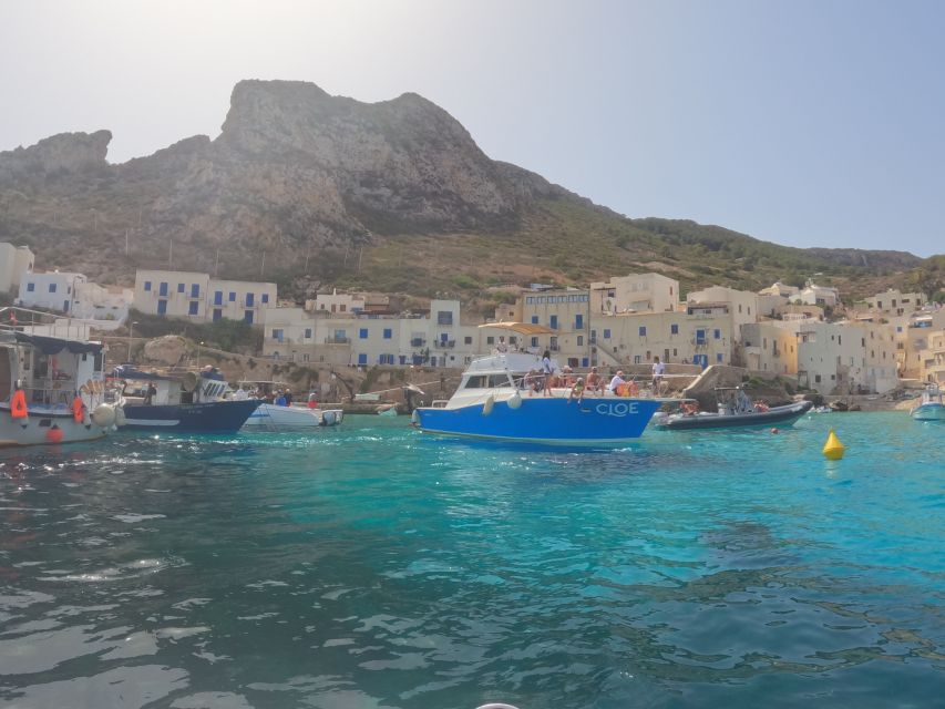 From Trapani: Favignana and Levanzo Yacht Tour With Stops