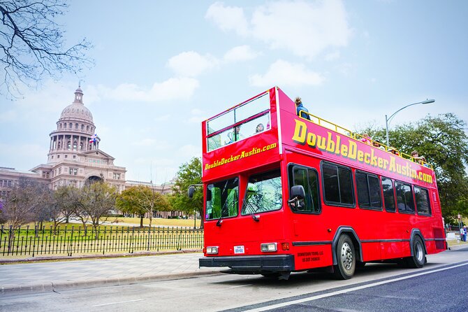 Full-Day Double Decker Austin Hop On Hop Off Sightseeing Tour - Experience and Convenience