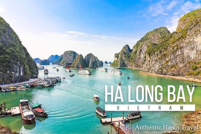 Full-Day Halong Bay Islands and Cave Tour Transfer 2 Ways by Newest Expressway