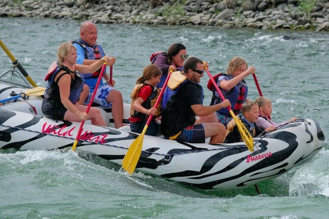 Full Day Rafting on the Yellowstone River