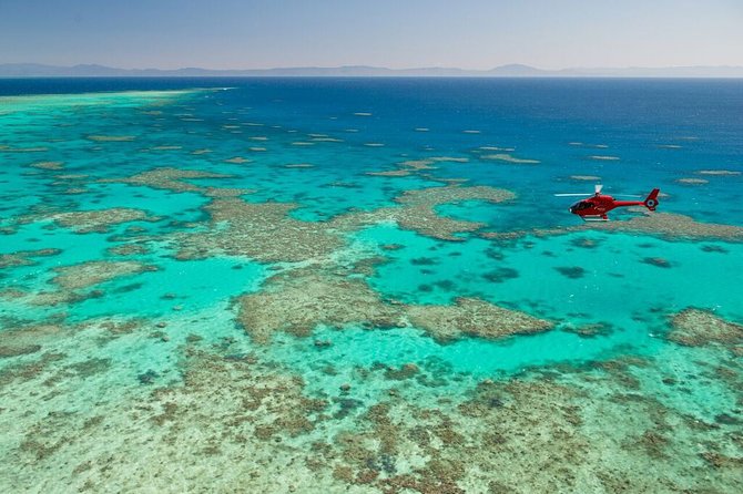 Full Day Reef Cruise and 10 Minute Helicopter Scenic Flight