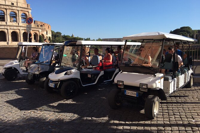 Full Day Rome in Golf Cart (6 Hrs)