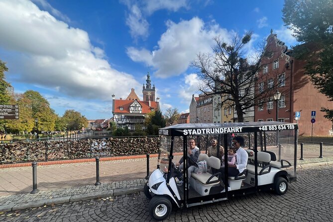 Gdansk 2H Top City Sightseeing Tour by Golf Cart