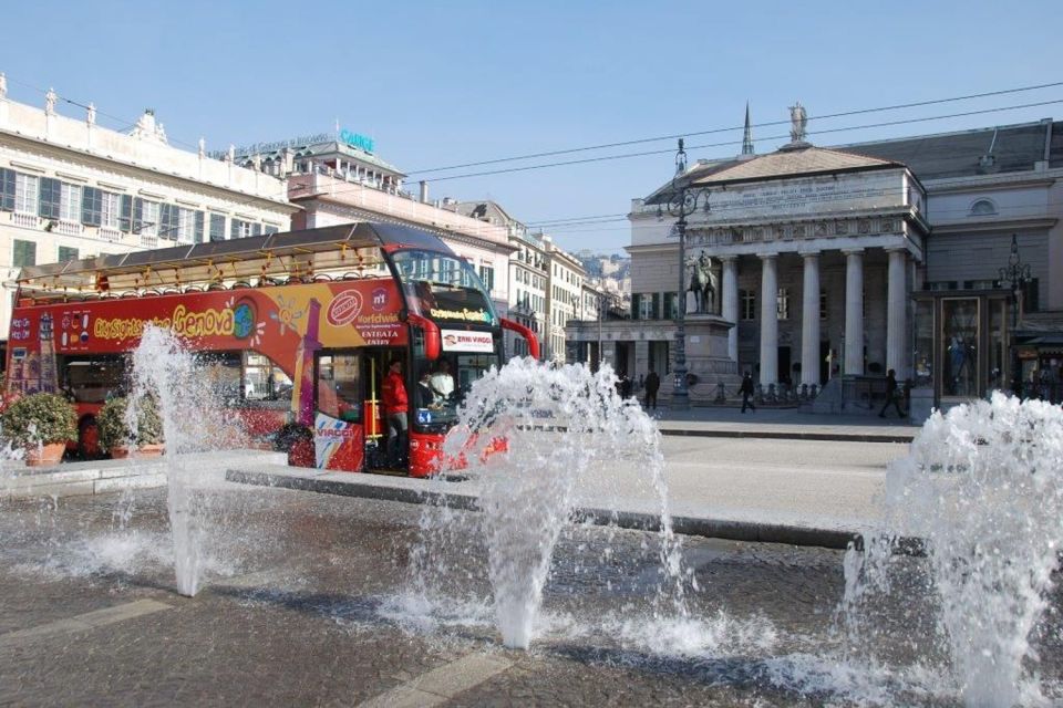 Genoa: Hop-on Hop-off Tour Ticket