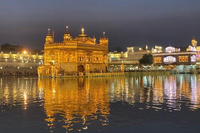 Golden Temple Night Ceremony and Light Visit Tour With Pick-Drop