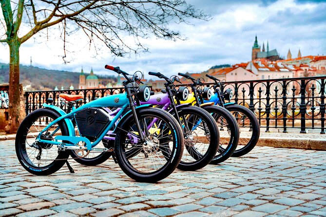 Grand City Tour on Fat Ebike CAFE-RACER in Prague